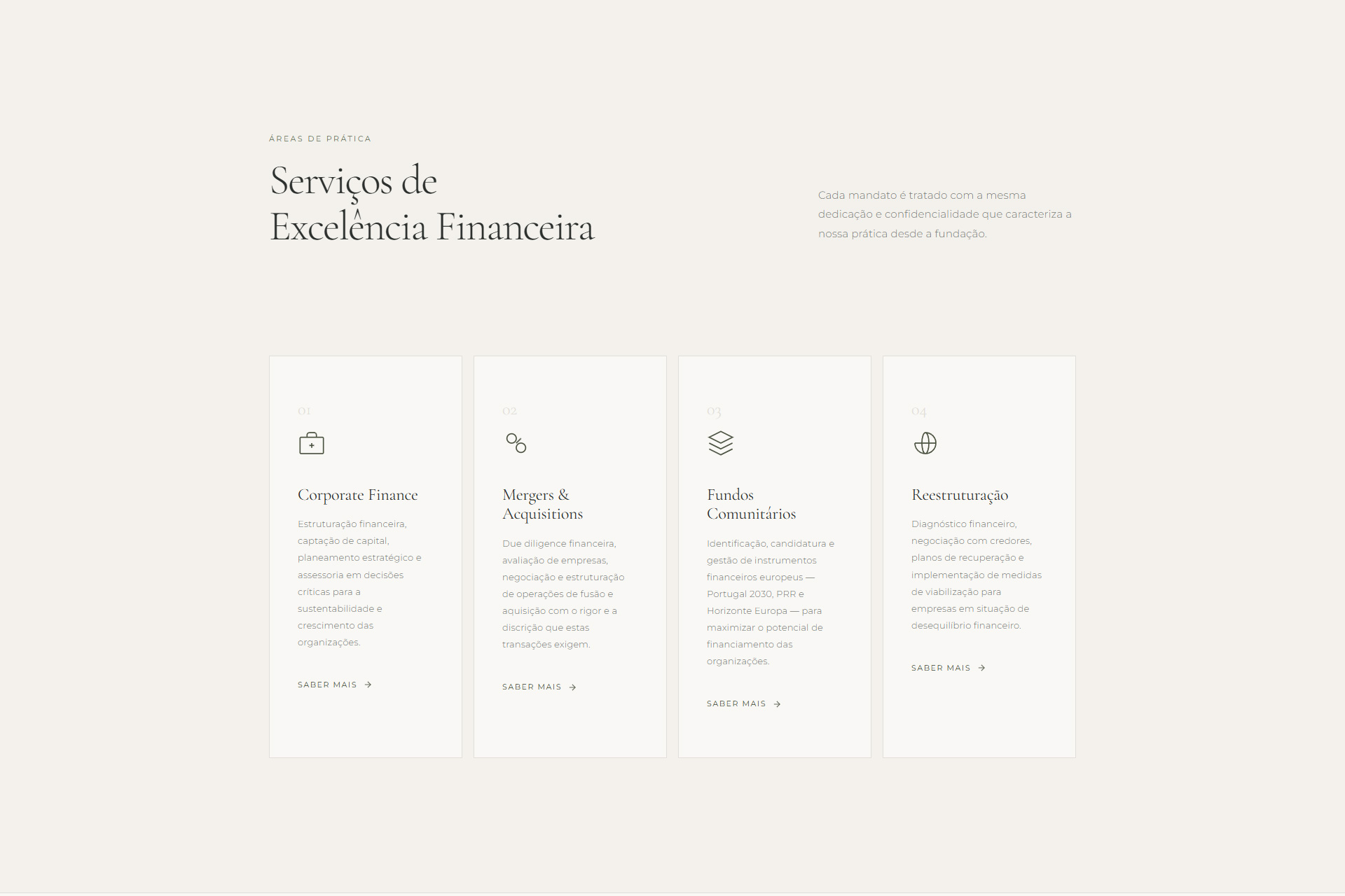 STRUTUR — Serviços