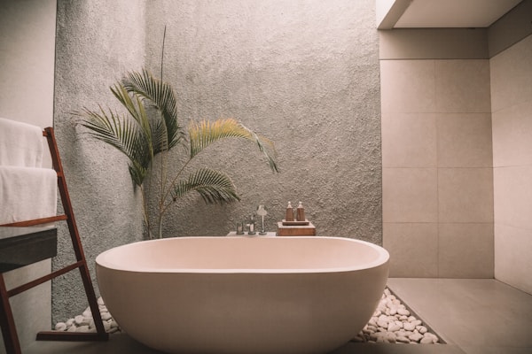 Jardim exterior do Ritual Studio em Sintra