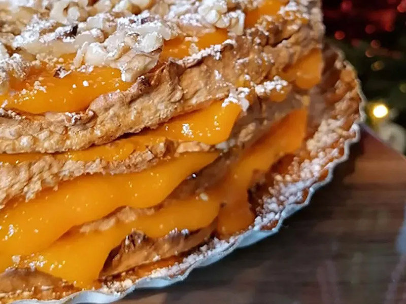 Morgado do Bussaco — Bolo conventual Amendoa com doce de ovo