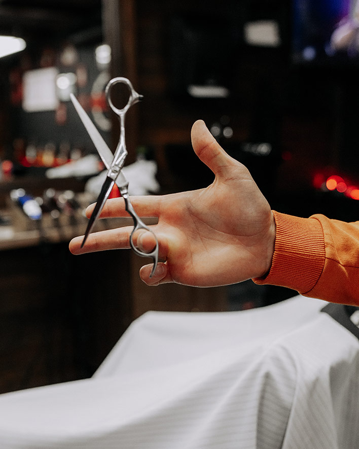 Barbearia — ferramentas de trabalho premium