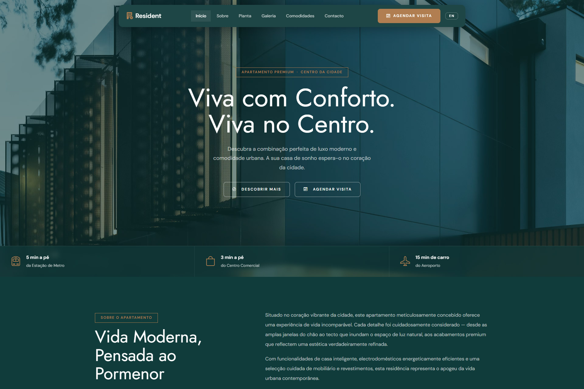 Resident — Início