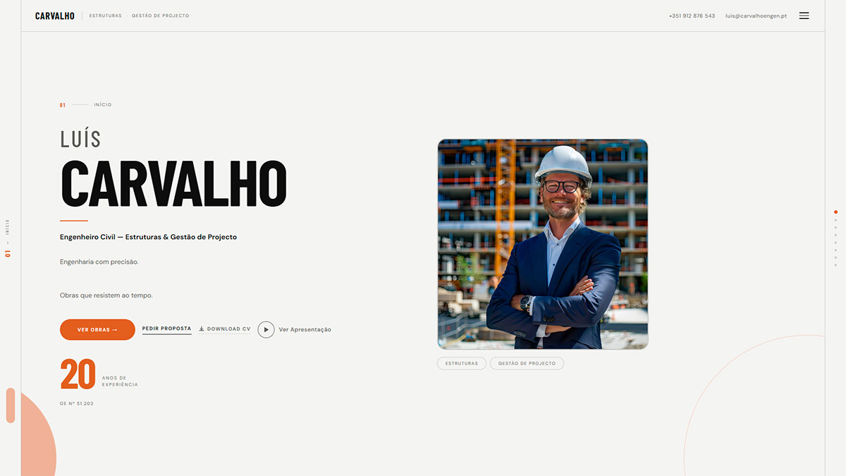 Engenheiro — Luís Carvalho