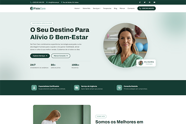 Fisiocare — Saúde