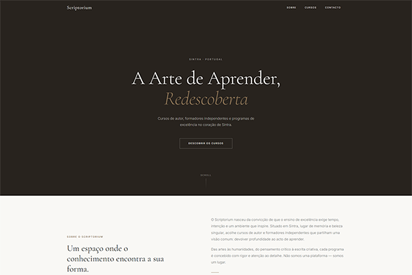Scriptorium — Educação