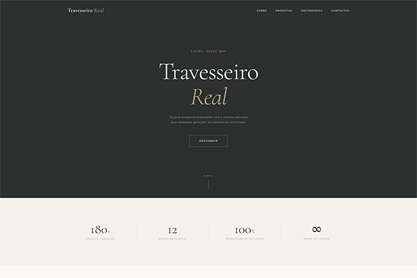 Travesseiro Real — Gastronomia